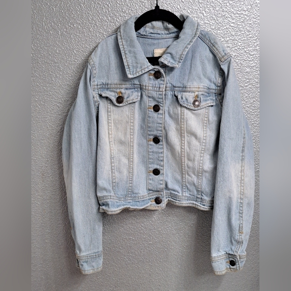 COPY - Cherokee Cropped Denim Jacket   Size L (10-12)